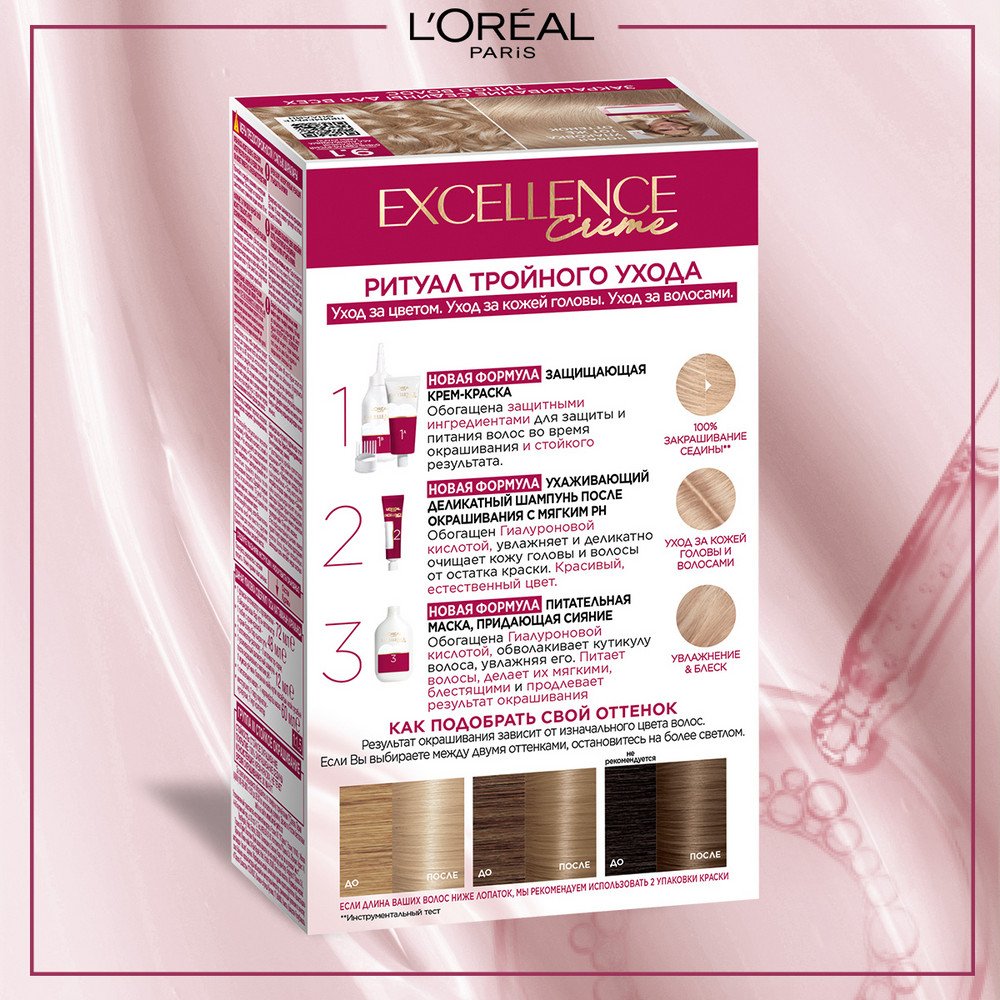 Haircolor Excellence Creme Core Texture